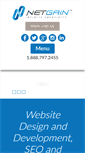 Mobile Screenshot of netgainseo.com